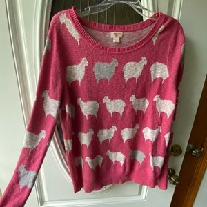 Pink Sheep Sweater
